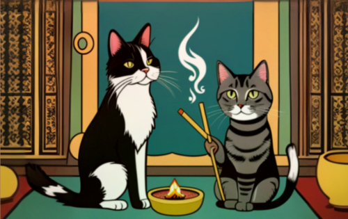 What incense is SAFE for dogs and cats?